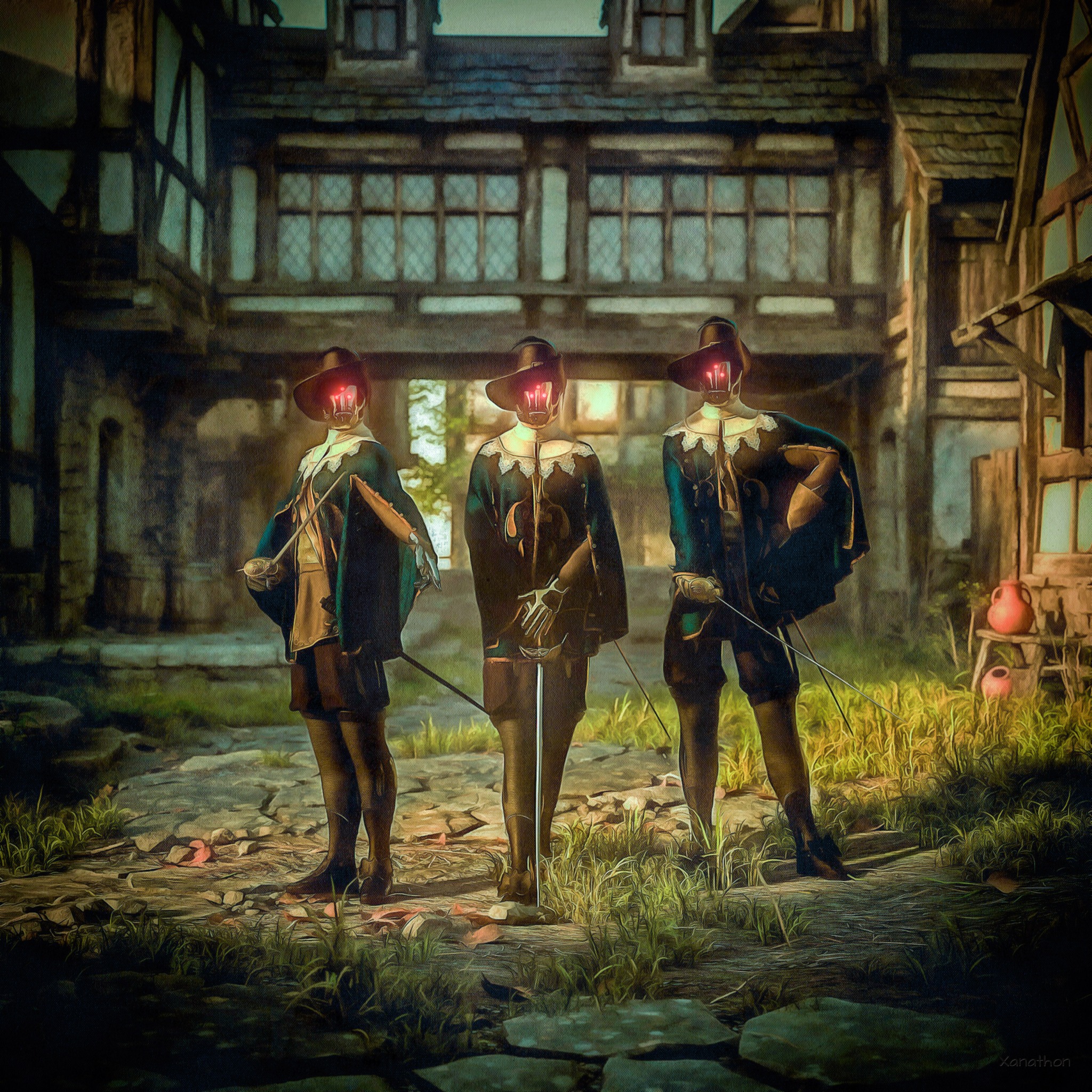 The Three Mechketeers